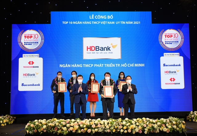 HDBank affirms position among top 5 prestigious banks in Việt Nam